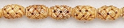 Design 6854: yellow bone careved beads
