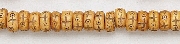 Design 6855: yellow bone careved beads