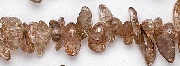 6935: Beaded choco crystal beads
