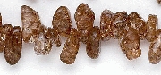 6936: Beaded choco crystal beads