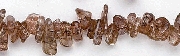 6937: Beaded choco crystal beads