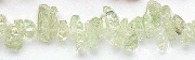 6942: Beaded green crystal beads