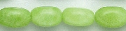 Design 6954: green jade oval beads