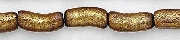 Design 7026: gold coral tube beads