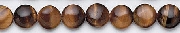 Design 7085: brown tiger eye beads