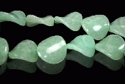 Design 7880: Green aventurine beads