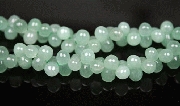 Design 7884: Green aventurine beads