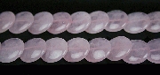 Design 7885: Pink rose quartz beads