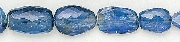 8193: Beaded blue kyanite  nuggets beads