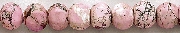 Design 8206: pink, white magnesite beads