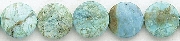 8235: Beaded blue blue opal beads