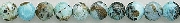 8239: Beaded blue, black, brown blue opal beads