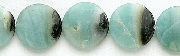 Design 8259: blue, black amazonite beads