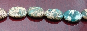 8280: Beaded green, brown jasper beads