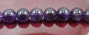 8297: Beaded purple amethyst beads