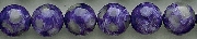 8337: Beaded purple charoite  round beads