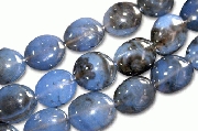 Design 8402: blue onyx staff-picks beads