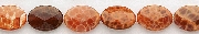 8410: Beaded red, orange agate beads