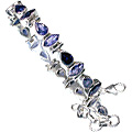 Design 1002: blue iolite bracelets