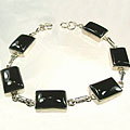 Design 1036: black onyx bracelets