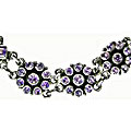 Design 1117: purple amethyst bracelets