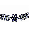Design 1118: blue iolite bracelets