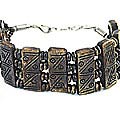 Design 411: brown wood american-southwest, ethnic, tribal bracelets