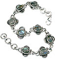 Design 432: gray labradorite bracelets