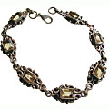 Design 502: yellow citrine bracelets