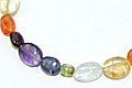 Design 6825: multi-color multi-stone tribal bracelets