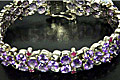 Design 7559: Purple, Pink amethyst bracelets