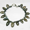 Design 7782: multi-color labradorite bracelets