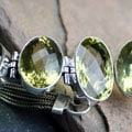 Design 8121: yellow lemon quartz bracelets