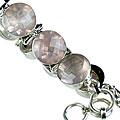Design 9000: pink rose quartz bracelets