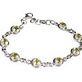 Design 9140: yellow lemon quartz bracelets