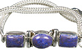 Design 9143: blue lapis lazuli bracelets