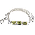 Design 9153: yellow lemon quartz bracelets