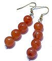 carnelian earrings