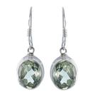 Green amethyst Classic Earrings