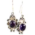 amethyst earrings