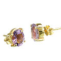 amethyst earrings