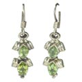 peridot earrings