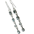 blue topaz earrings