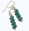 aventurine earrings