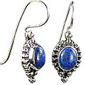 8770: Blue lapis lazuli  american-southwest earrings