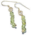 peridot earrings