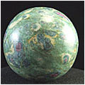Design 1577: green,pink,red zosite spheres healing