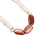 goldstone necklaces