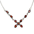 garnet necklaces