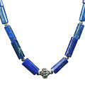 Design 13526: blue lapis lazuli necklaces